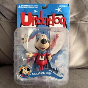 Mezco Underdog Sweet Polly Purebred action figure 2007 RARE Brand New (read Des)